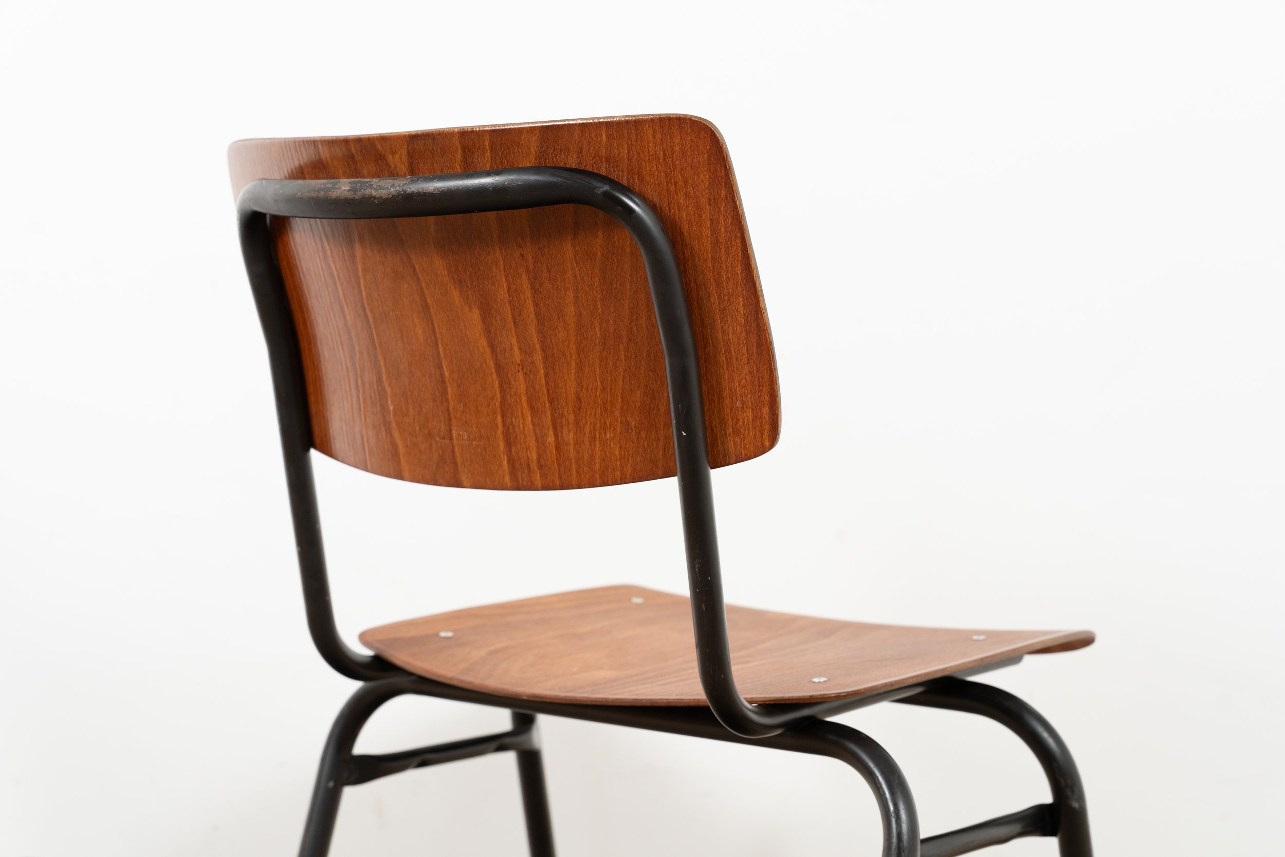 Marko Kwartet Dining Chair | Vintage Dutch Industrial Design